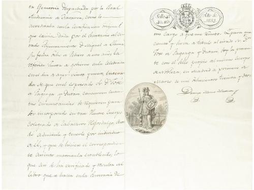 1820. LIBRO. (EJECUTORIA-NAVARRA). EJECUTORIAL LIBRADO POR L