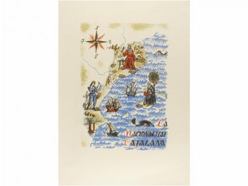 1946. LIBRO. (BIBLIOFILIA-CATALUNYA). PRAT DE LA RIBA, ENRIC