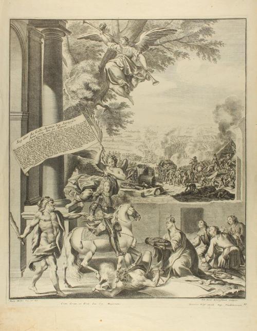 1715 ca. GRABADO. DECKER, PAUL y KLEINSCHMIT, IOH. IACOB:. E