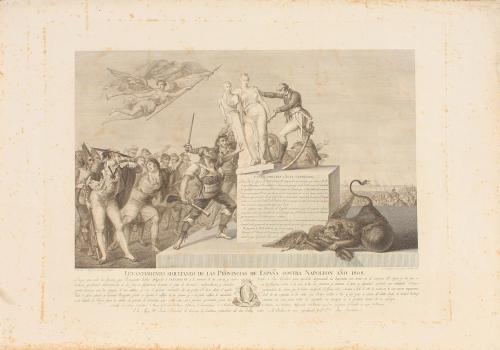 1808. GRABADO. (BARCELONA). MASFERRER, J.; CORONIMAS, J.; FO