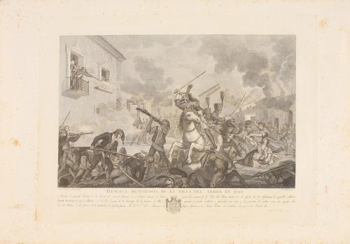 1808. GRABADO. (BARCELONA). MASFERRER, J.; CORONIMAS, J.; FO