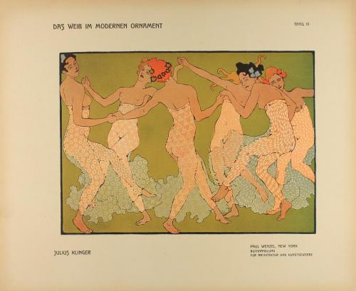 1900 ca. LIBRO. (ARTE-MODERNISMO). KLINGER, JULIUS:. DAS WEI