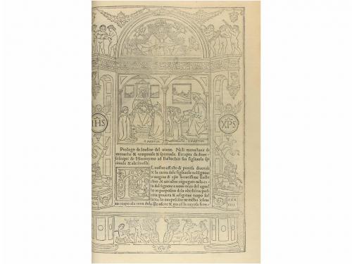 1497. LIBRO. (INCUNABLE). EPISTOLE DE SAN IYERONYMO VULGARE 