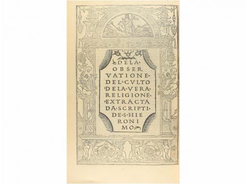 1497. LIBRO. (INCUNABLE). EPISTOLE DE SAN IYERONYMO VULGARE 