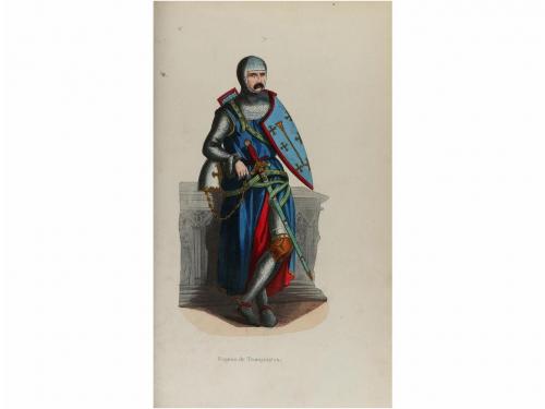 1852. LIBRO. (HISTORIA-MODA). COSTUMBRES Y TRAJES DE LA EDAD