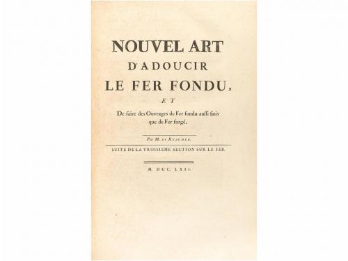 1762-1764-1768. LIBRO. (ARTES APLICADAS). DE COURTIVRON, MAR