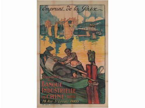 1919-1920. CARTEL. P. MALVANI; JEAN DROIL; CHAVANNAZ; MAURIC