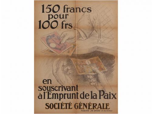 1919-1920. CARTEL. P. MALVANI; JEAN DROIL; CHAVANNAZ; MAURIC