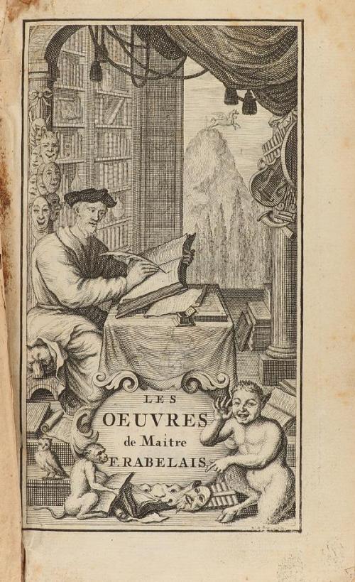 1711. LIBRO. (LITERATURA FRANCESA). RABELAIS, FRANÇOIS:. OEU