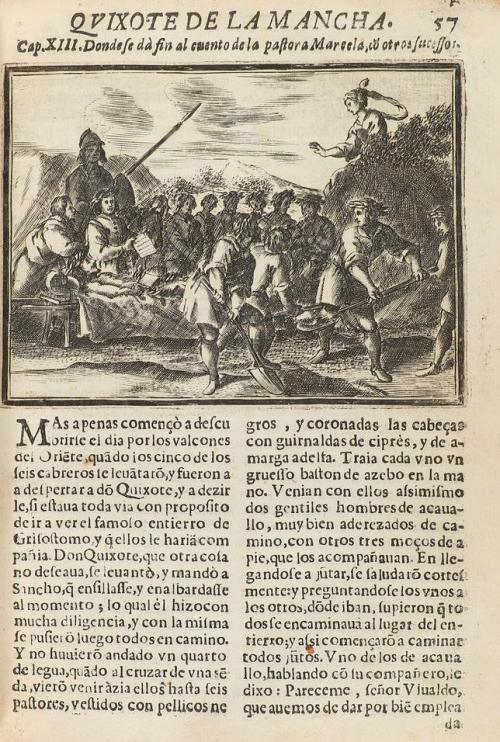1674. LIBRO. (CERVANTINA). CERVANTES SAAVEDRA, MIGUEL DE:. V