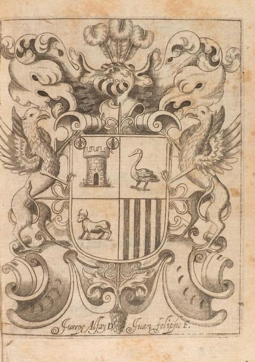 1654. LIBRO. (LITERATURA). ALFAY, IOSEF:. POESIAS VARIAS DE