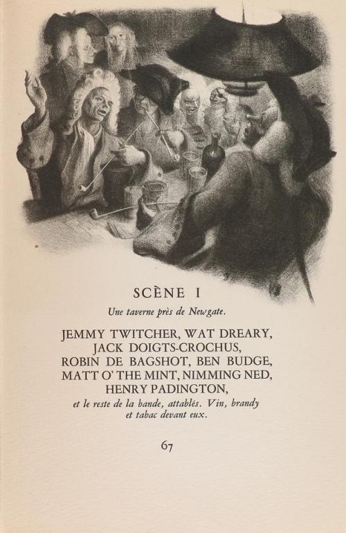 1950 ca. LIBRO. (BIBLIOFILIA). GAY, JOHN; ANDREÜ, MARIANO (I