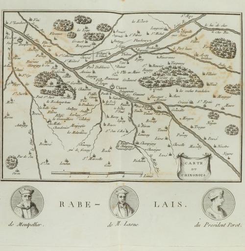 1794. LIBRO. (LITERATURA FRANCESA). RABELAIS, FRANÇOIS:. OEU