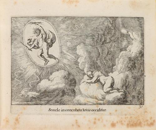 1681. LIBRO. (GRABADOS-MITOLOGÍA). NASONIS, OVIDII:. METAMOR