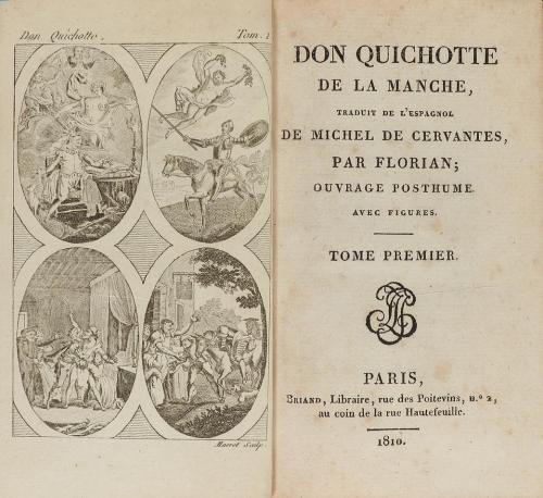 1810. LIBRO. (CERVANTINA). FLORIAN (trad.); CERVANTES, MICHE