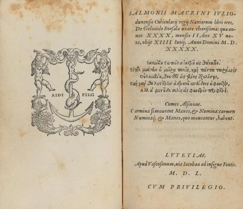 1546. LIBRO. (LITERATURA). CAPICII, SCIPIONIS:. DE PRINCIPII
