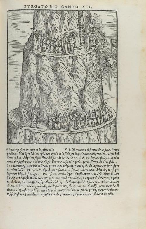 1544. LIBRO. (LITERATURA-ITALIANA). DANTE, ALIGHIERI:. LA CO