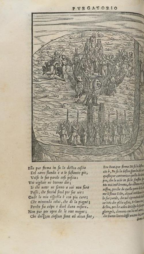 1544. LIBRO. (LITERATURA-ITALIANA). DANTE, ALIGHIERI:. LA CO