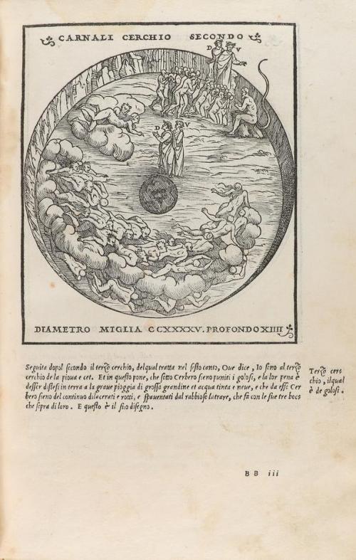 1544. LIBRO. (LITERATURA-ITALIANA). DANTE, ALIGHIERI:. LA CO