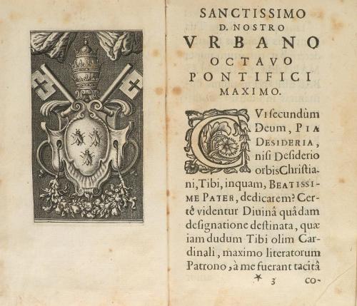 1632. LIBRO. (HUMANIDADES). HUGONE, HERM.:. PIA DESIDERIA. A
