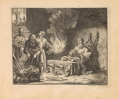 1696. GRABADO. (ARTE). LVYCHEN OLANDESE, GIOVANNI:. IL TEATR