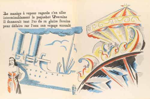 1920. LIBRO. (BIBLIOFILIA). COCTEAU, JEAN; LHOTE, ANDRÉ:. ES