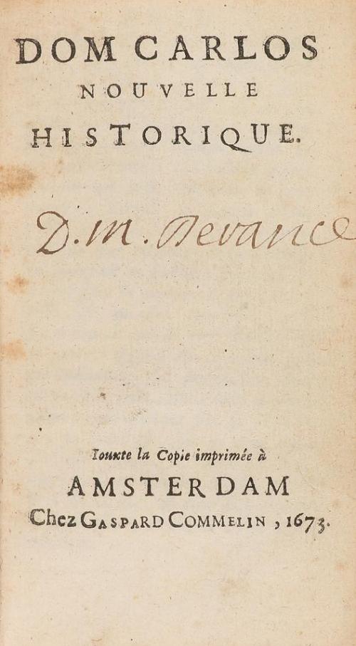 1673. LIBRO. (LITERATURA HISTÓRICA). [SAINT-REAL, CESAR VICH