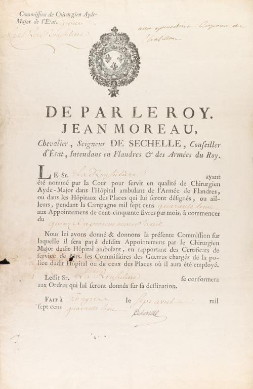 s. XVIII. MANUSCRITO. (FRANCIA-REPÚBLICA). CONJUNTO VARIADO 