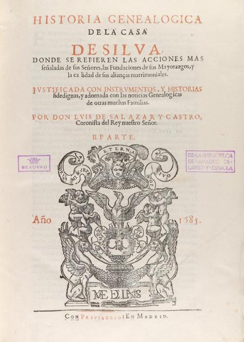 1685. LIBRO. (HISTORIA DE ESPAÑA). SALAZAR Y CASTRO, LUIS DE