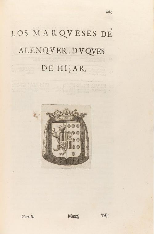 1685. LIBRO. (HISTORIA DE ESPAÑA). SALAZAR Y CASTRO, LUIS DE