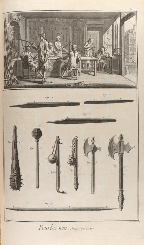 1765. LIBRO. (CIENCIAS-GRABADOS). RECUEIL DE PLANCHES, SUR L