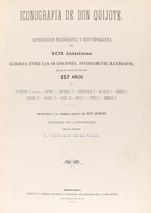 1871-1879. LIBRO. (CERVANTINA). CERVANTES, MIGUEL DE:. FACSI