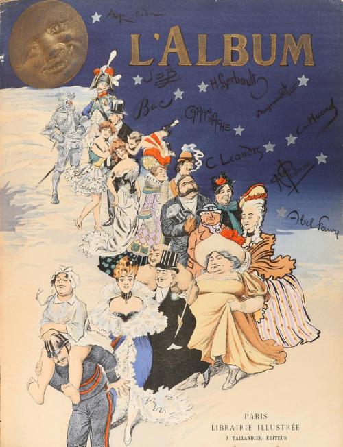 1902. LIBRO. (SATÍRICO-ARTE). L'ALBUM, LES MAITRES DE LA CAR