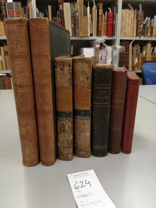 1829-1902. LIBRO. (LOTE CONJUNTO-MEDICINA). CONJUNTO DE 5 OB