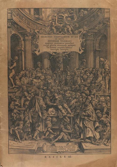 1940. GRABADO. (FACSÍMIL-MEDICINA). VESALII, ANDREAE:. SELEC