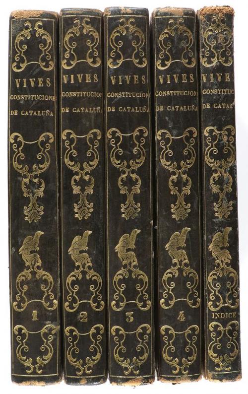 1832-1838. LIBRO. (DERECHO CATALÁN). VIVES I CEBRIÀ, PERE NO