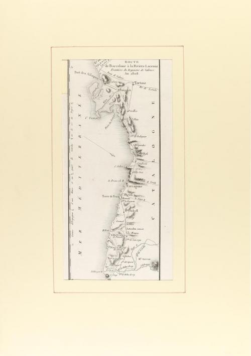 s. XVIII-XIX. MAPA. (LOTE CONJUNTO-CATALUNYA). CONJUNTO DE 9