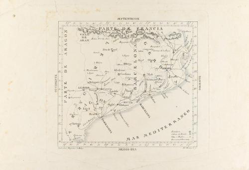 s. XVIII-XIX. MAPA. (LOTE CONJUNTO-CATALUNYA). CONJUNTO DE 9