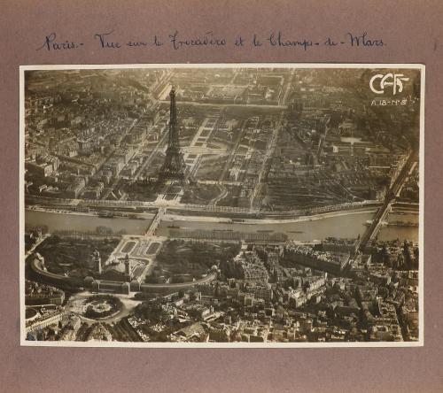1919. FOTOGRAFÍA. (PARIS-AERONÁUTICA). ÁLBUM FOTOGRÁFICO DE 