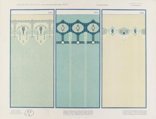 1920 ca. GRABADO. (ARTE-MODERNISMO). WOLFRUM & CO., FRIEDR.: