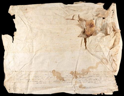 1514-1537-1627. MANUSCRITO. (GIRONA). LOTE DE 4 DOCUMENTOS R
