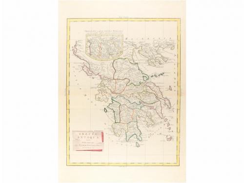 1785. MAPA. (GRECIA). ZATTA ET FILIOS, ANTONIUM:. GRAECIA AN