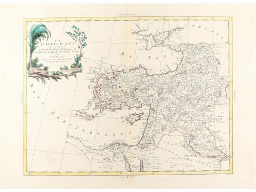 1784. MAPA. ZATTA, ANTONIO:. LA TURCHIA D'ASIA CHE COMPRENDE