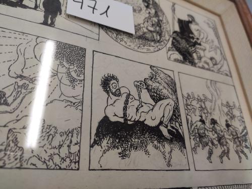 1910 ca. ORIGINAL ARTÍSTICO. JUNCEDA:. 9 VIÑETAS QUE NARRAN 