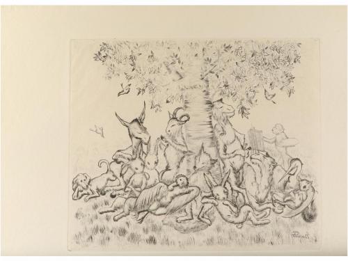 1946. LIBRO. (BIBLIOFILIA). SOLDEVILA, FERRAN:. FAULES. Barc