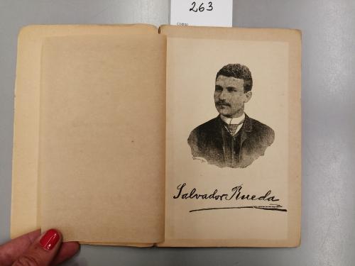 1889. LIBRO. (LITERATURA-PRIMERA EDICIÓN). RUEDA, SALVADOR:.