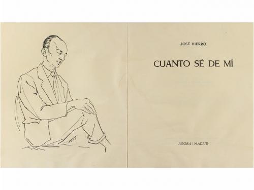 1957. LIBRO. (LITERATURA CASTELLANA-PRIMERA EDICIÓN). HIERRO