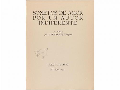1942. LIBRO. (LITERATURA CASTELLANA-PRIMERA EDICIÓN). MUÑOZ 