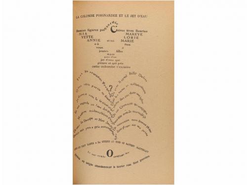 1918. LIBRO. (LITERATURA FRANCESA-PRIMERA EDICIÓN). APOLLIN