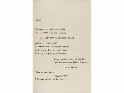 1918. LIBRO. (GENERACIÓN 27-PRIMERA EDICIÓN). HUIDOBRO, VICE